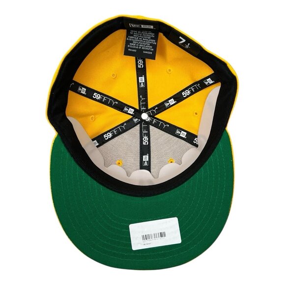 New Era x Anwar Carrots 59Fifty Stem Hat Yellow Fitted Size 7 1/2 Deadstock NWT - Picture 7 of 7